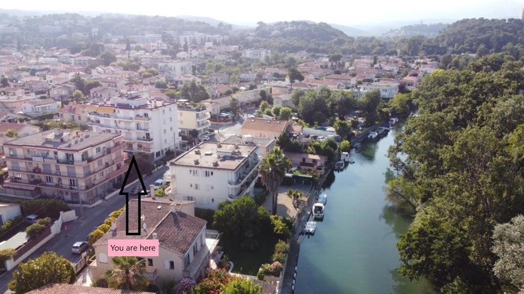 Charmant Studio Proche De Nice A 300M Des Plages Leilighet Villeneuve-Loubet Eksteriør bilde